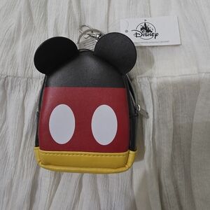 Disney Mickey Mouse Mini Backpack - Black, Red, Yellow